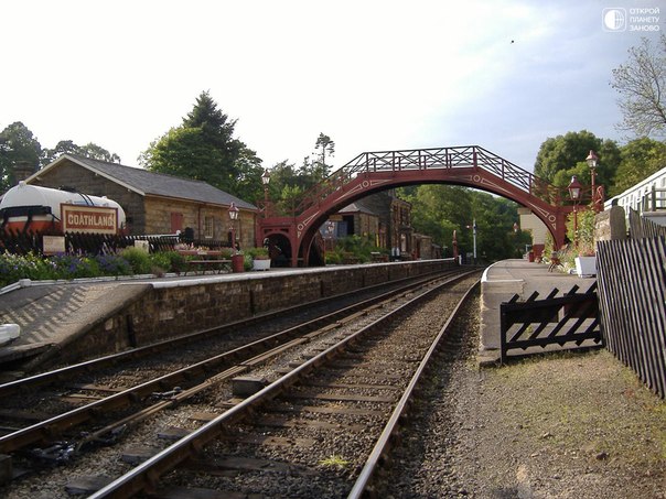Станция Хогсмид Место съемок: Goathland Station, North Yorkshire