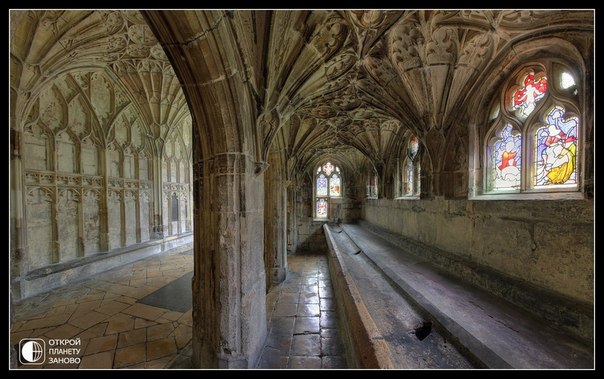 Коридоры Хогвартса Место съемок: Gloucester Cathedral